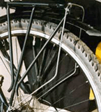Защита от попадания велоштанов в колесо