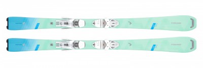 Женские горные лыжи Head Pure Joy white-turquoise  + Крепления SLR 9.0 GW (2018/2019)