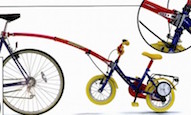 Крепление-прицеп для детского велосипеда TRAIL-GATOR