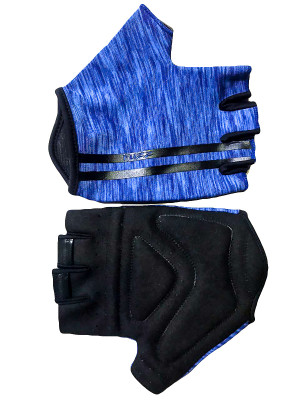 Перчатки 08-202212 лайкра CLASSIC синие, р-р S, с петельками FUZZ